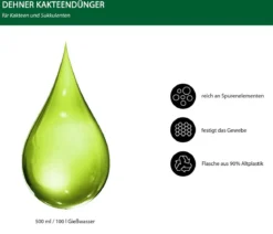 Dehner Kakteen-Dünger, flüssig, 500 ml