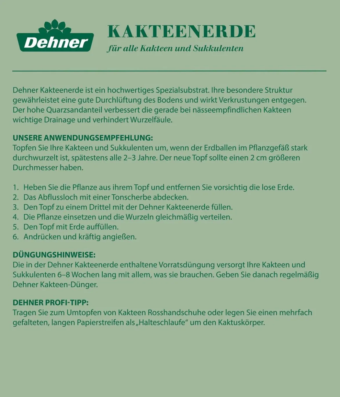 Dehner Kakteenerde, 5 l