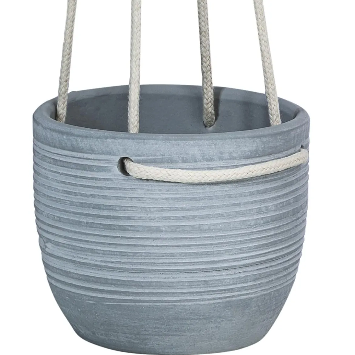 Dehner Keramik-Ampel Loucas, rund, ca. Ø14 cm