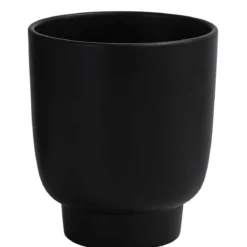 Dehner Keramik-Übertopf Ari, konisch, ca. Ø13 cm