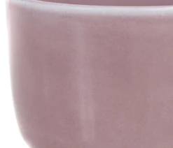 Dehner Keramik-Übertopf Ari, rosa, ca. Ø7,3 cm