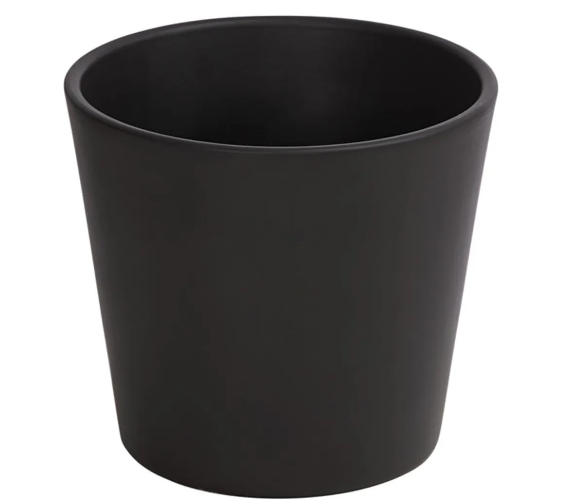 Dehner Keramik-Übertopf Basic, rund