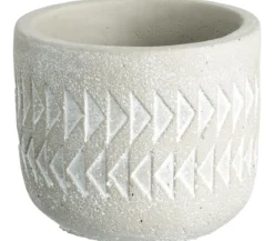Dehner Keramik-Übertopf Elif, rund, ca. Ø8 cm