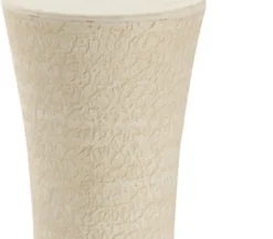 Dehner Keramik-Pflanzsäule Rustika, creme, ca. Ø24/H55 cm