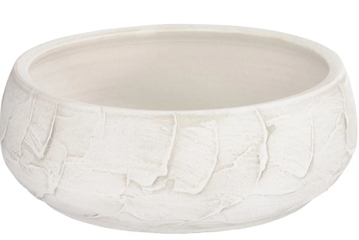 Dehner Keramik-Schale Alessio, bauchig, ca. Ø23/H10 cm