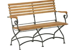 Dehner Klappbank Tegernsee, 2-Sitzer
