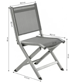 Dehner Klappstuhl Chicago, ca. B48,5/H88/T57,5 cm