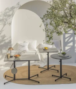 Dehner Klapptisch Capri, rund, ca. Ø70/H74 cm