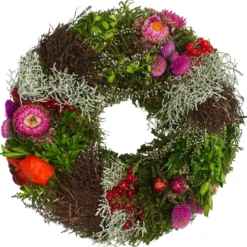 Dehner Kranz Strohblume, ca. Ø28 cm