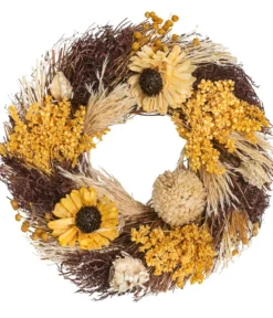 Dehner Kranz Sunflower, ca. Ø25 cm