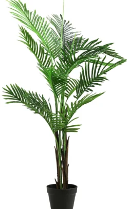 Dehner Kunstpflanze Palme im Topf, ca. H120 cm