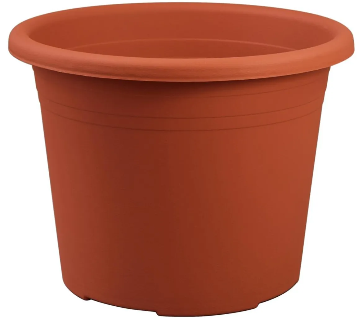 Dehner Kunststoff-Blumentopf Cylindro, rund
