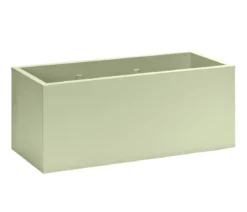 Dehner Kunststoff-Kasten Kebe, rechteckig, ca. B100/H40/T40 cm