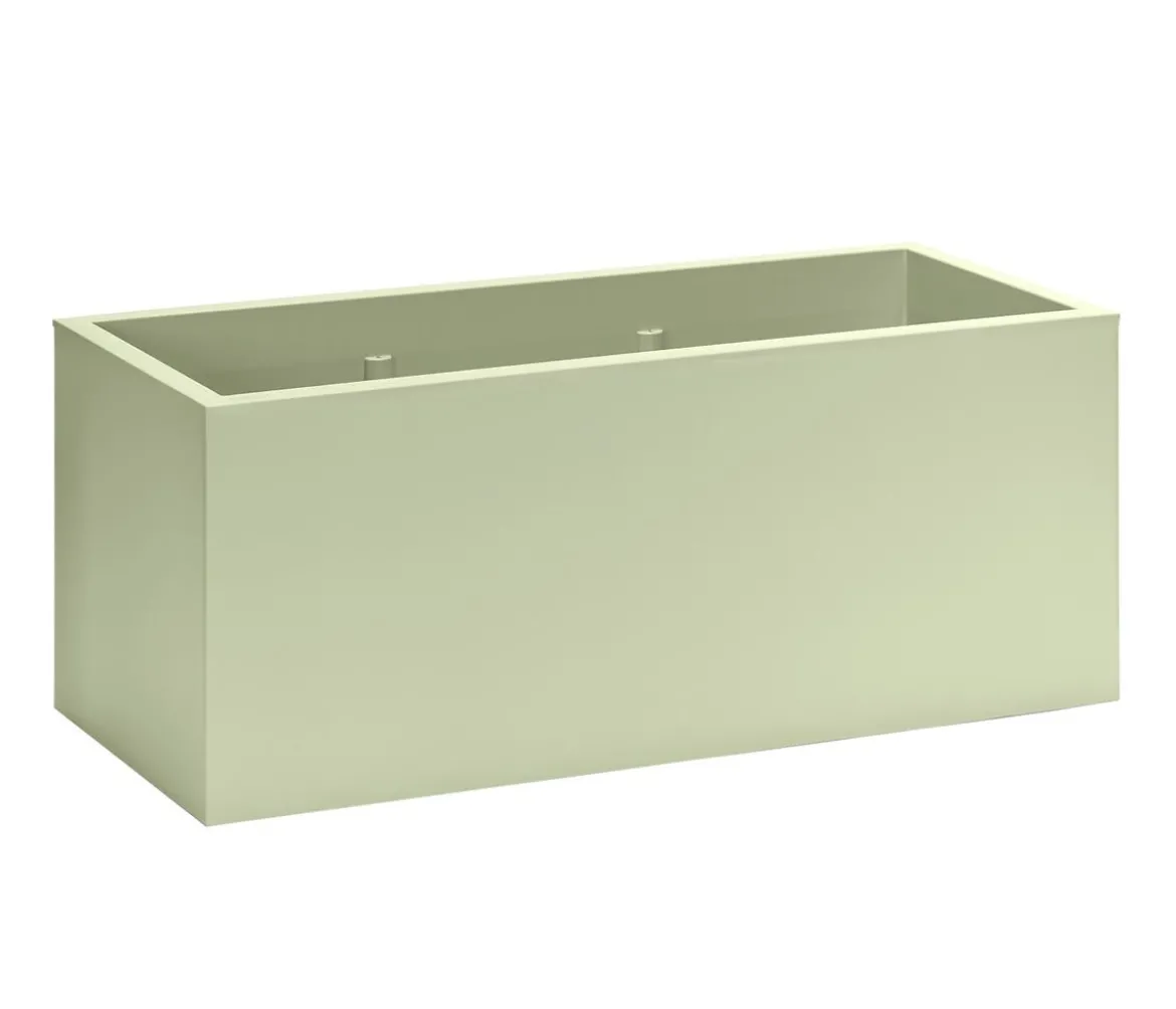 Dehner Kunststoff-Kasten Kebe, rechteckig, ca. B100/H40/T40 cm