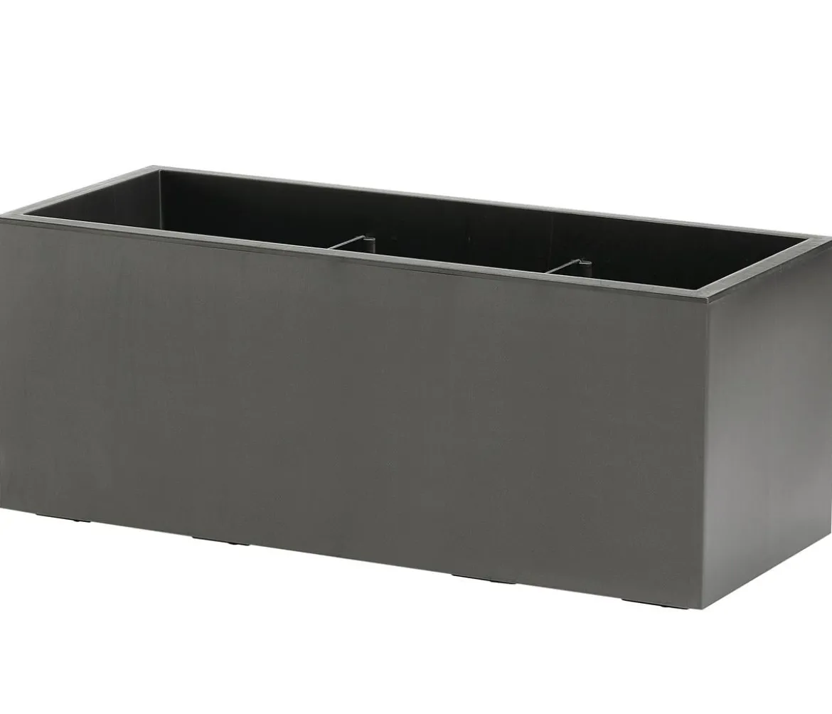 Dehner Kunststoff-Kasten Kebe, rechteckig, ca. B100/H40/T40 cm