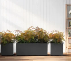 Dehner Kunststoff-Kasten Kebe, rechteckig, ca. B100/H40/T40 cm