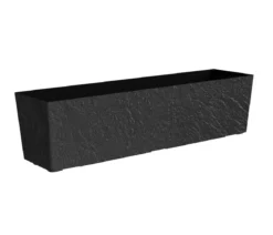 Dehner Kunststoff-Kasten Stone inkl. Bewässerungssystem, rechteckig
