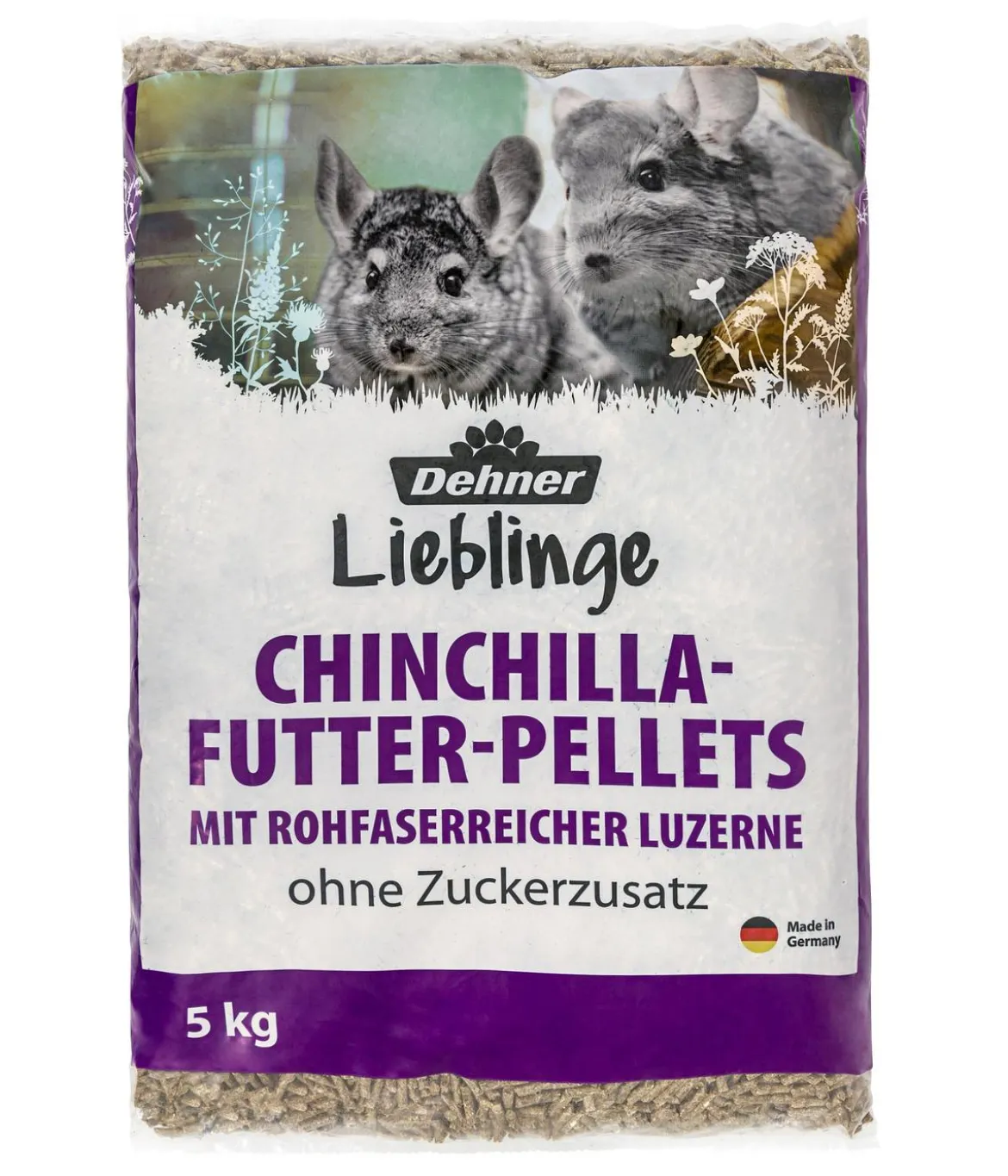 Dehner Lieblinge Chinchilla-Futter-Pellets, 5 kg