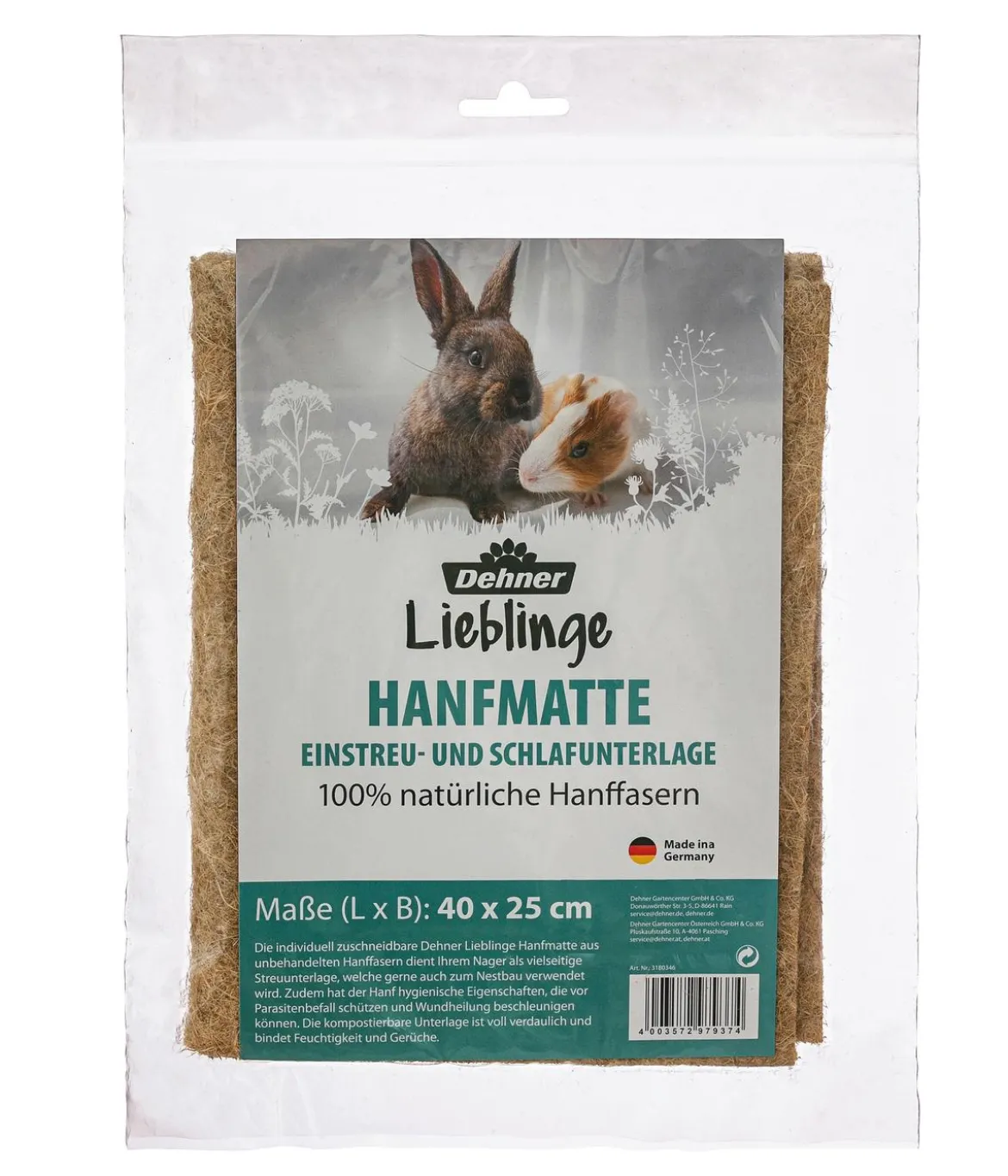 Dehner Lieblinge Hanfmatte