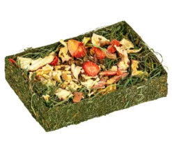 Dehner Lieblinge Heu-Kiste mit Früchten, 100 g