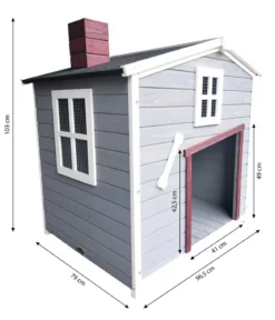 Dehner Lieblinge Hundehütte Hector, ca. B96,5/H103/T79 cm