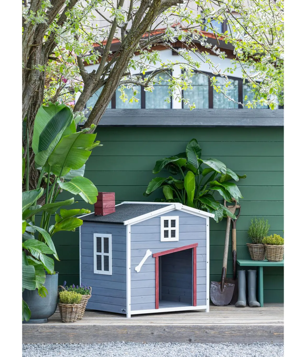 Dehner Lieblinge Hundehütte Hector, ca. B96,5/H103/T79 cm