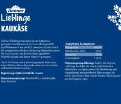 Dehner Lieblinge Hundesnack Kaukäse, L