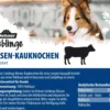 Dehner Lieblinge Hundesnack Riesen-Kauknochen, geknotet, 360 g