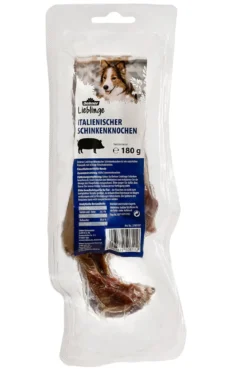 Dehner Lieblinge Hundesnack Schinkenknochen klein, 180 g
