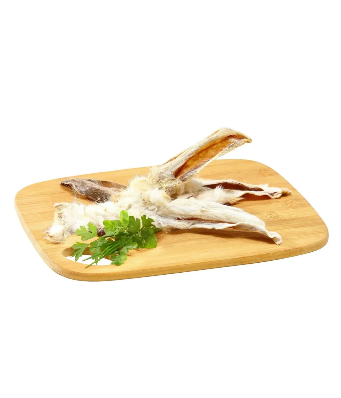 Dehner Lieblinge Hundesnack Kaninchenohren mit Fell