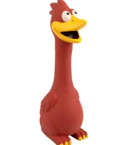 Dehner Lieblinge Hundespielzeug Squeaky Rooster, ca. B8/H26,5/T9 cm