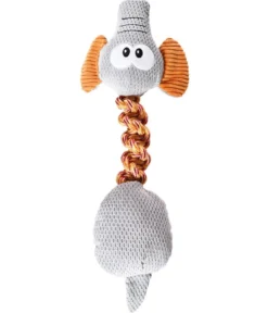 Dehner Lieblinge Hundespielzeug Lovely Elephant, ca. 18,5/H48 cm