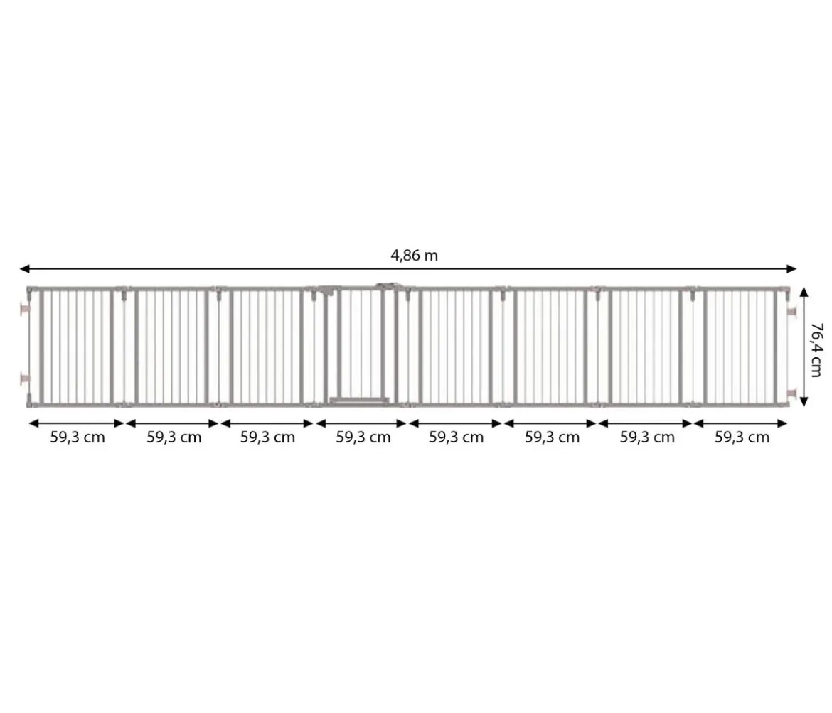 Dehner Lieblinge Hundezaun Bradley, ca. B71-486/H76,4 cm