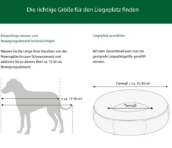 Dehner Lieblinge 2in1 Kuschelbett Alva, rund, ca. Ø35/H20 cm