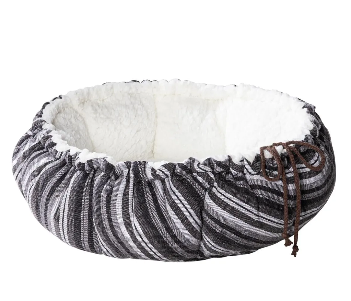Dehner Lieblinge 2in1 Kuschelbett Alva, rund, ca. Ø35/H20 cm