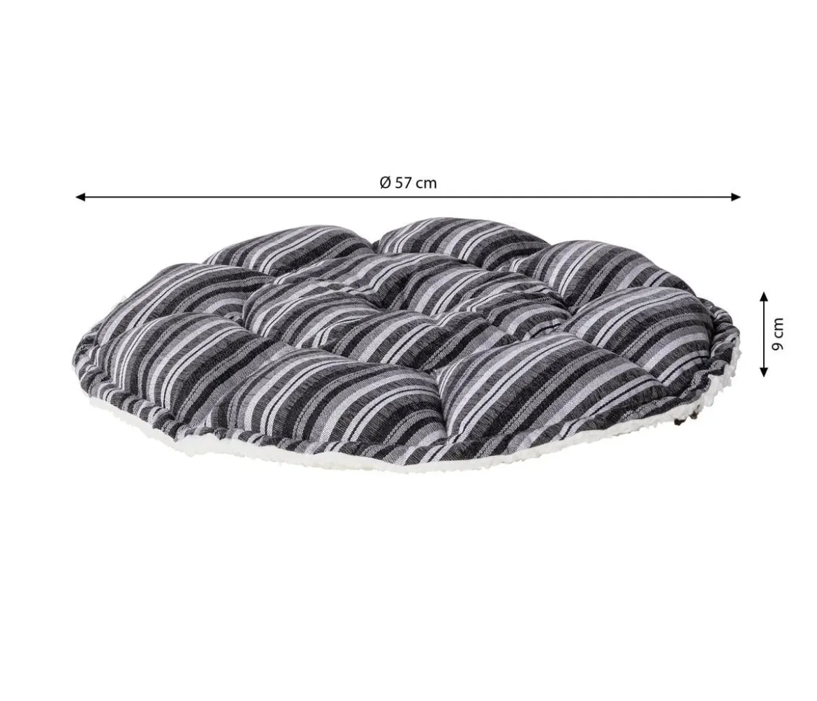 Dehner Lieblinge 2in1 Kuschelbett Alva, rund, ca. Ø35/H20 cm