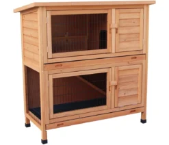 Dehner Lieblinge Kaninchenstall Original, ca. B114/H116/T57 cm