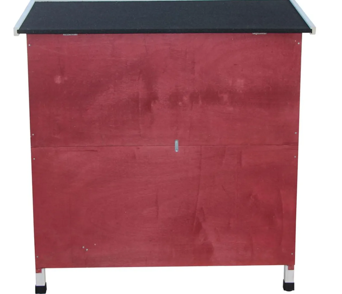 Dehner Lieblinge Kaninchenstall Landhaus, mit Wärmedämmung, ca. B114/H116/T57 cm