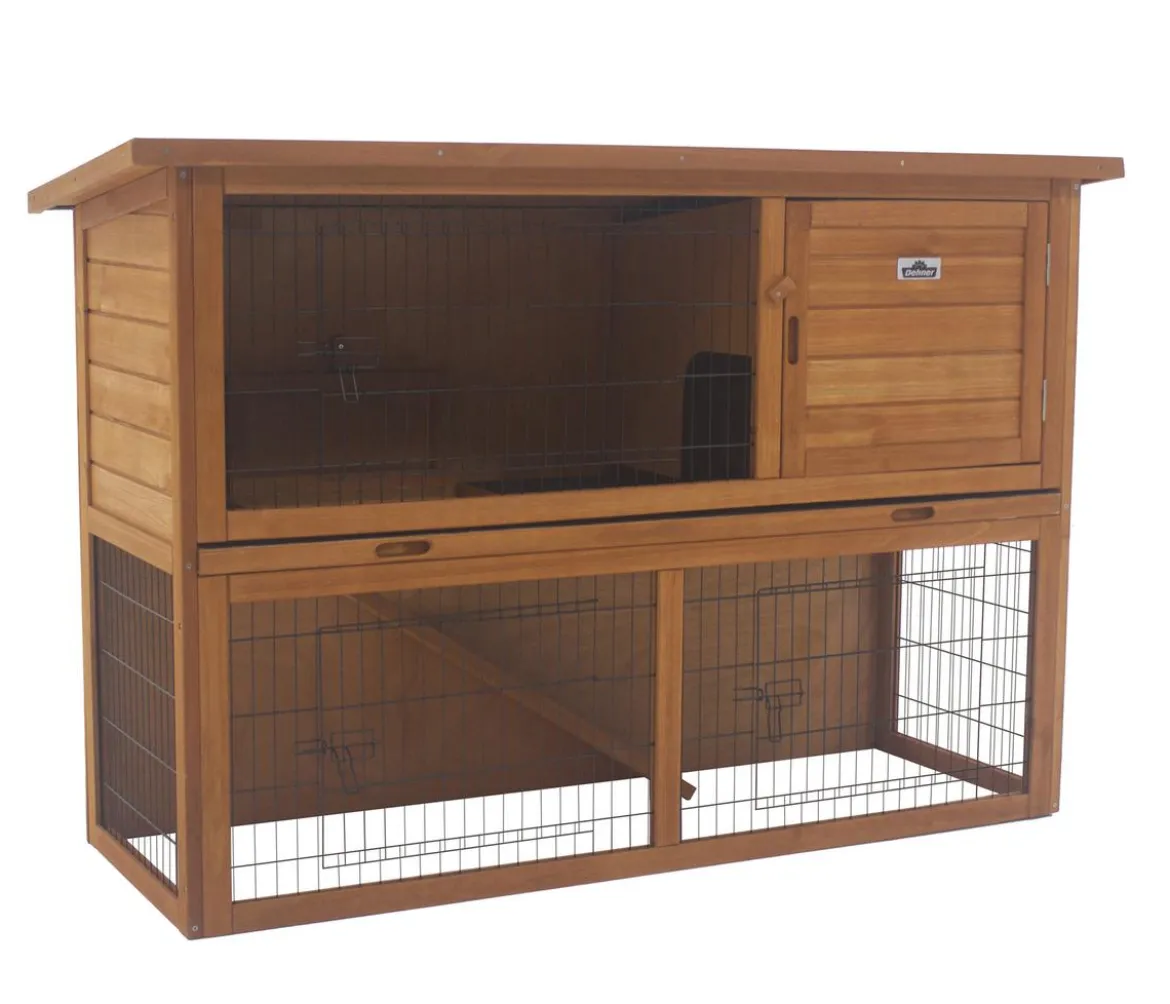 Dehner Lieblinge Kaninchenstall Hoppel, ca. B136,4/H92/T50 cm