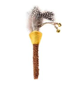 Dehner Lieblinge Katzenspielzeug Spielangel Yellow Wizard, ca. B4/H21 cm