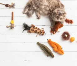 Dehner Lieblinge Katzenspielzeug Little Fox , ca. B8,5/H24,5 cm