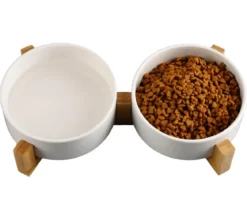 Dehner Lieblinge Keramiknapf-Set, creme, 2 x 700 ml