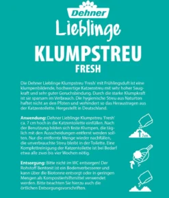 Dehner Lieblinge Klumpstreu Klassik fresh, 20 l