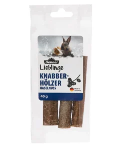 Dehner Lieblinge Knabber-Hölzer Haselnuss, 40 g