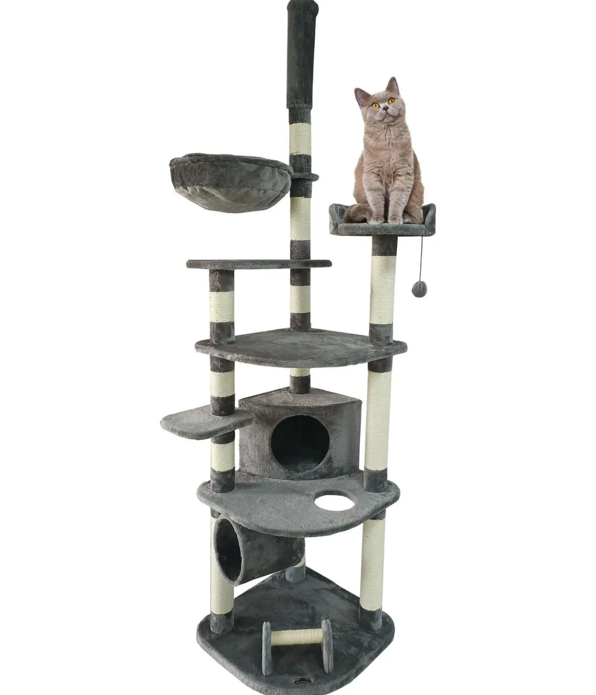 Dehner Lieblinge Kratzbaum Tabby, ca. B60/H245-270/T60 cm