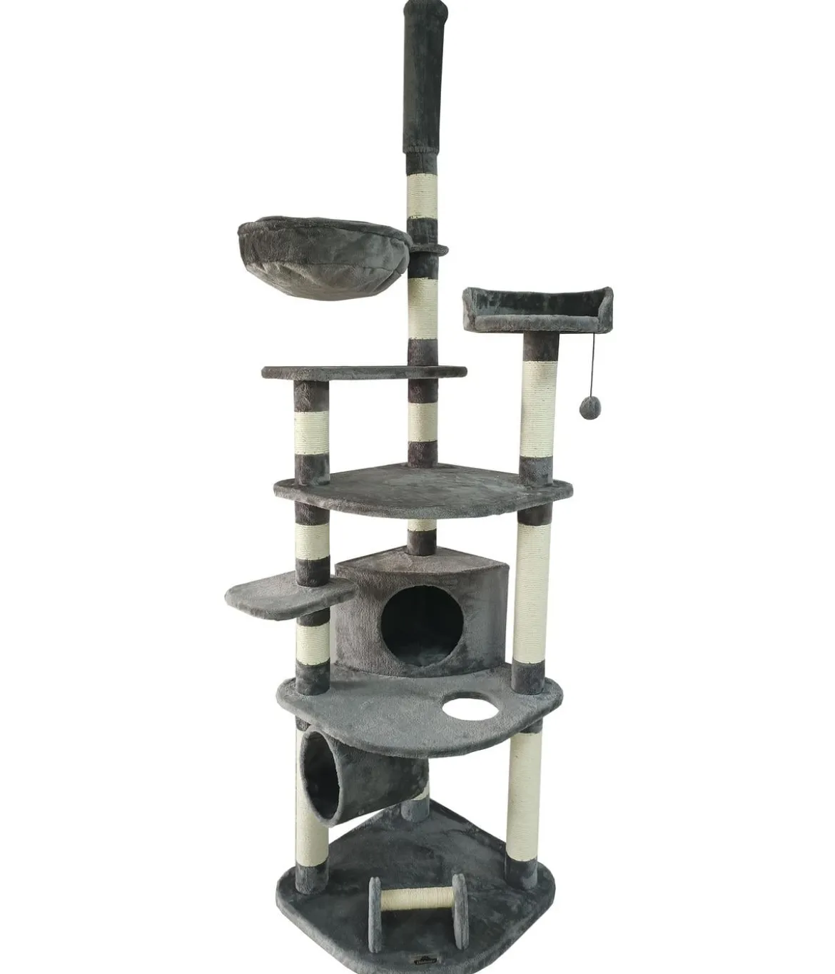 Dehner Lieblinge Kratzbaum Tabby, ca. B60/H245-270/T60 cm