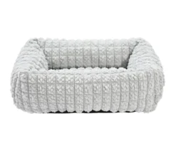 Dehner Lieblinge Kuschelbett Alaska, rechteckig, grau