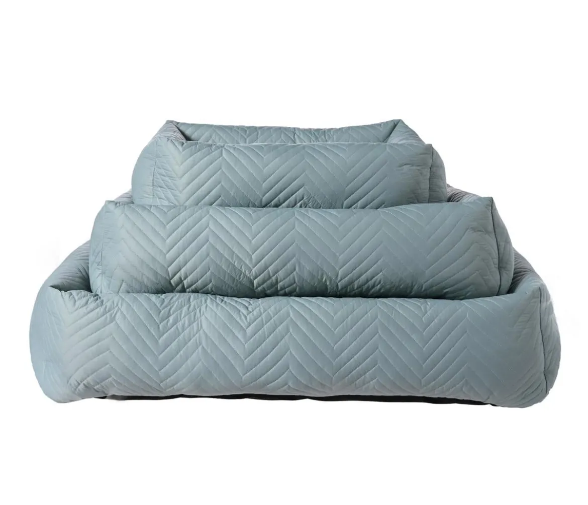 Dehner Lieblinge Kuschelbett Kito, rechteckig, grau