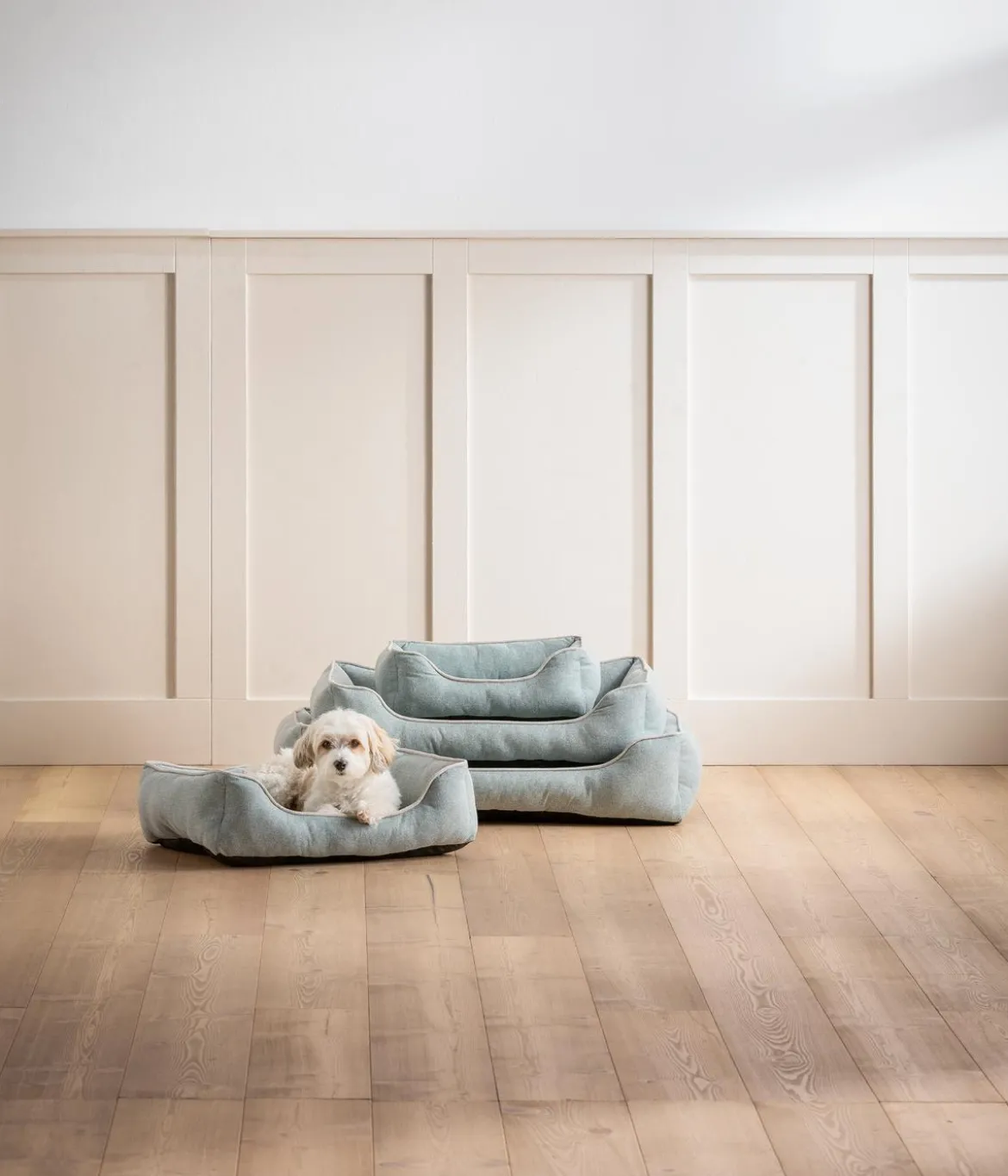 Dehner Lieblinge Kuschelbett Montana, rechteckig, grau