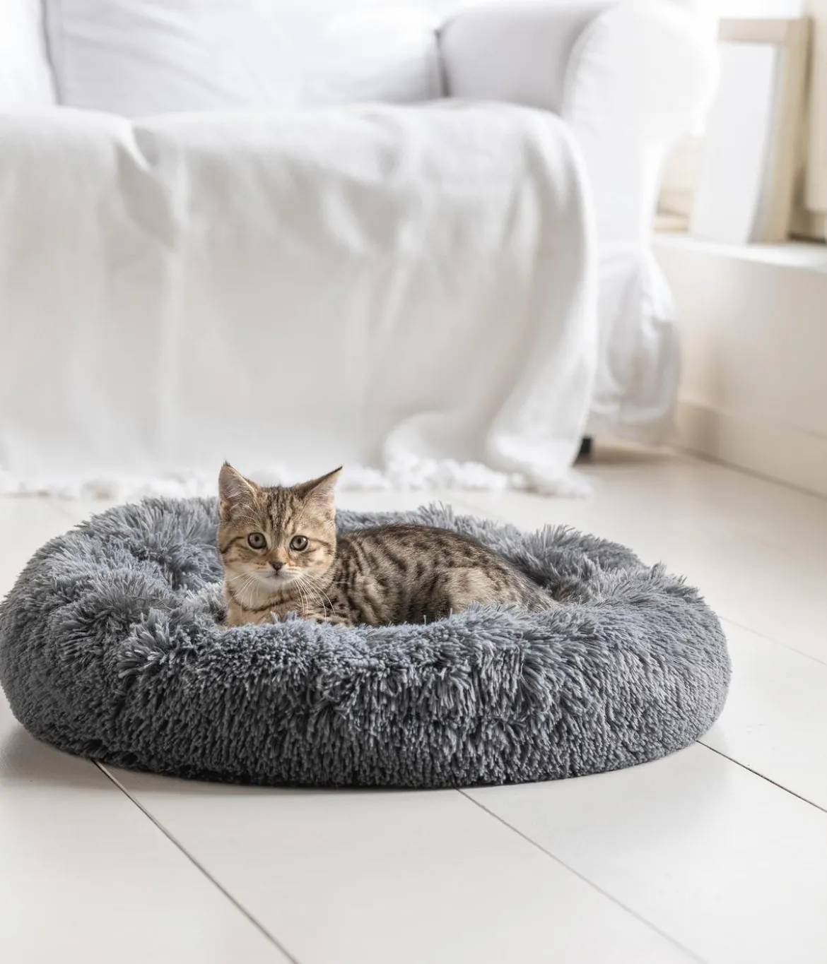 Dehner Lieblinge Kuschelbett Cookie, rund